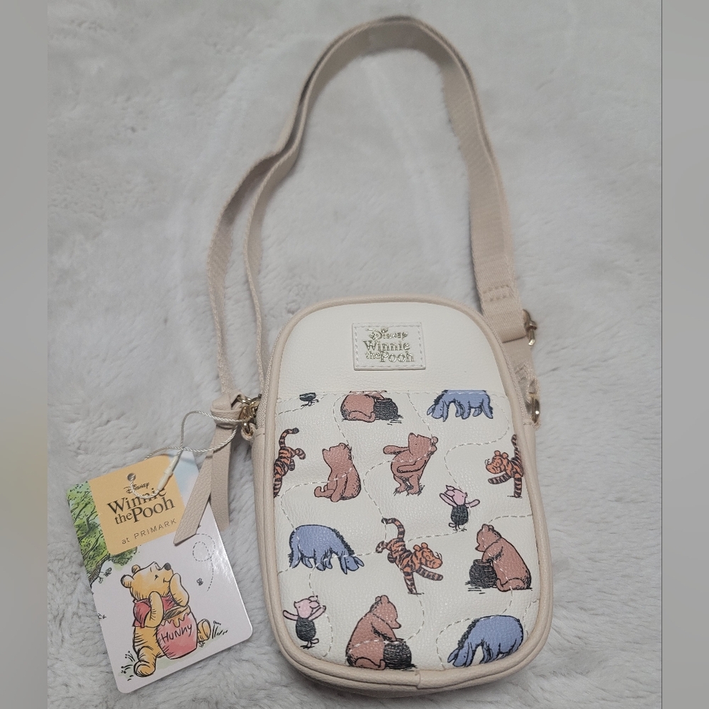 NWT Winnie The Pooh Mini Crossbody Bag By Primark Disney